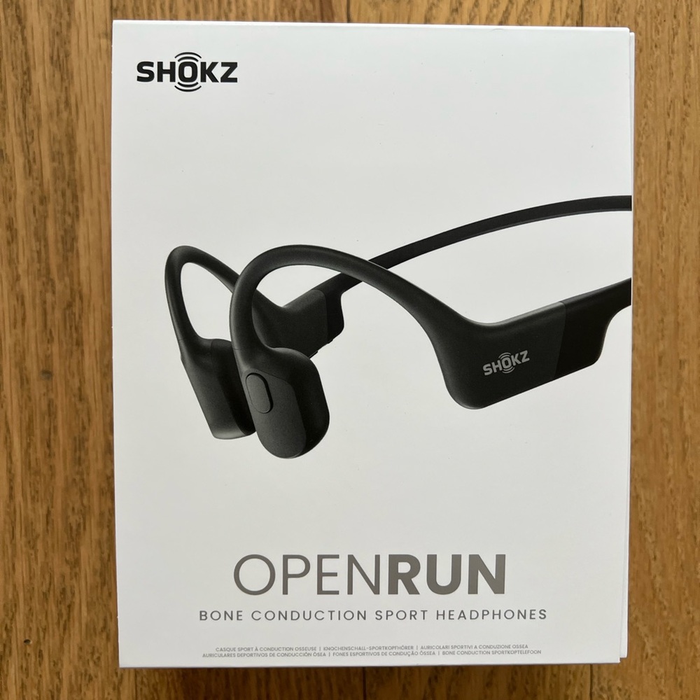 SHOKZ headphones blue tooth NIB